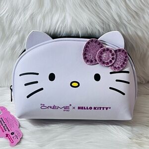 The Crème Shop Limited Edition Hello Kitty Bling Bling Makeup Pouch Travel Case